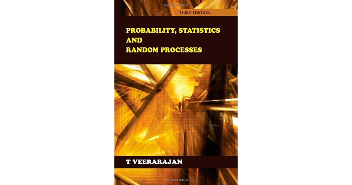 t . veerarajan probability statistics and random processes