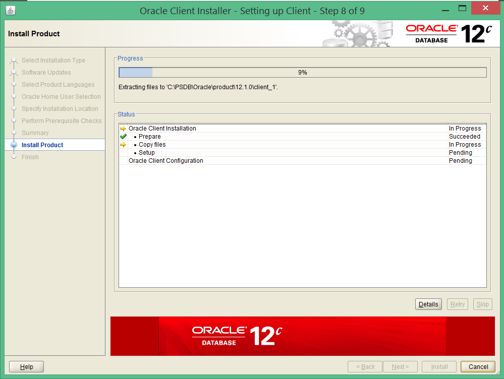oracle 11g client download